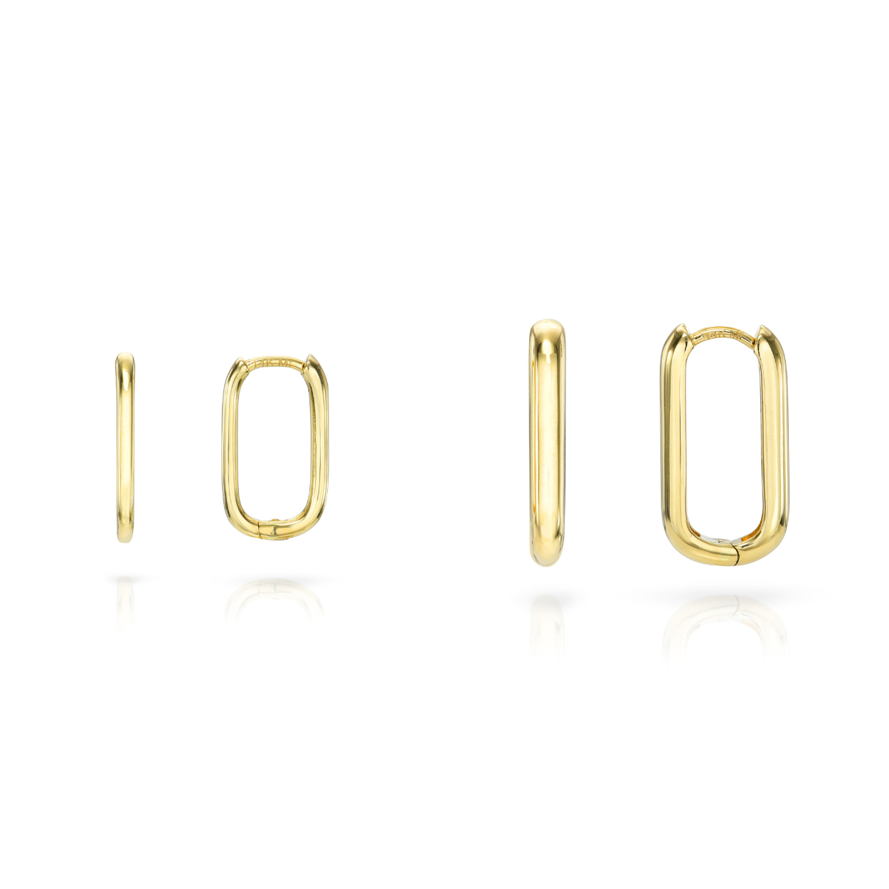 The Rectangle Stack-Earrings-Mama Bijoux-[14kgold]-[diamonds]-[heirloom_quality]-MamaBijoux