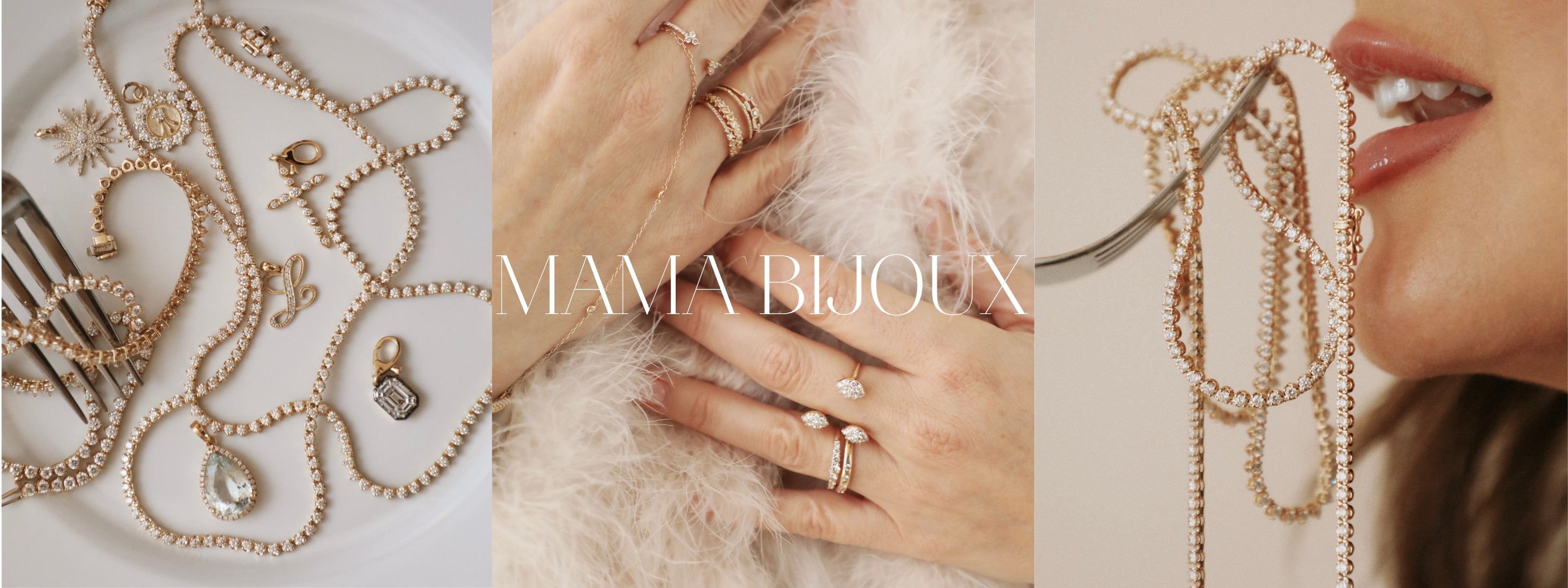 Discover Mama Bijoux's newest collection of fine jewels, unique hand-made pieces & stackable moments.