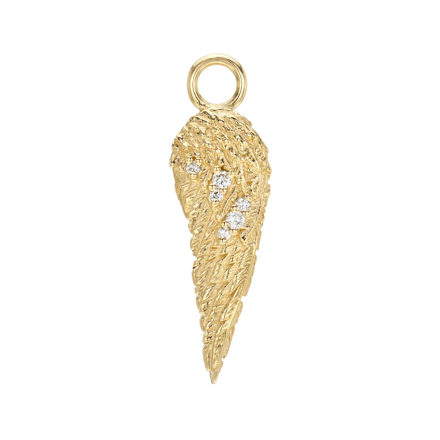 Angel wing charm // TBD name-Charms & Pendants-Mama Bijoux