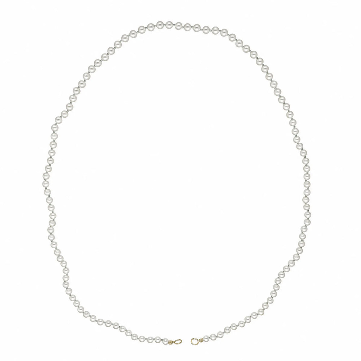 mini pearl necklace builder white knot mama bijoux