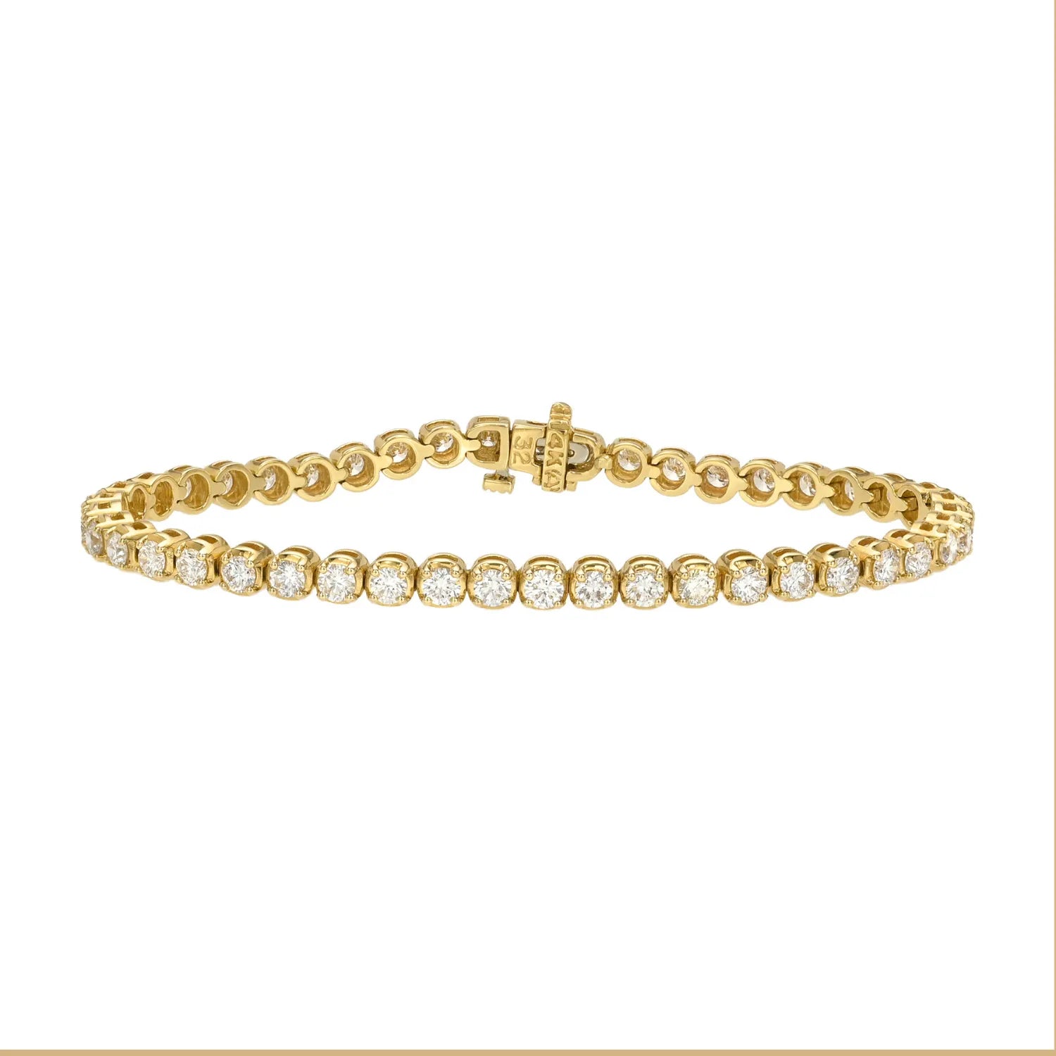 4 prong tennis bracelet // TBD name, specs, and price-Bracelets-Mama Bijoux