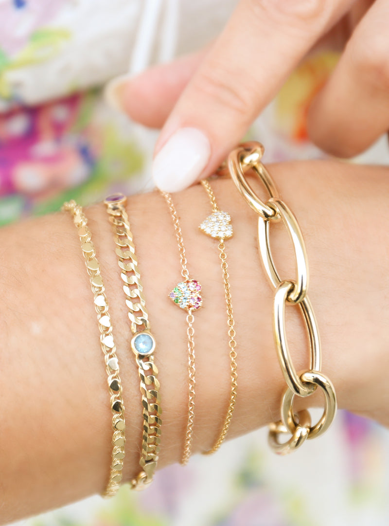 Kids Custom Name Bracelet – Baby Gold