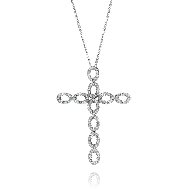 Open Cross Necklace