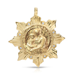 Médaille de la Maman Pendant (Chain Sold Separately)